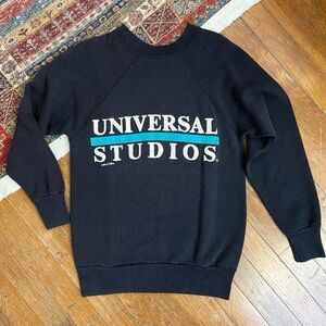 80s Vintage Universal Studios Crewneck Sweatshirt Disney Retro Size Small